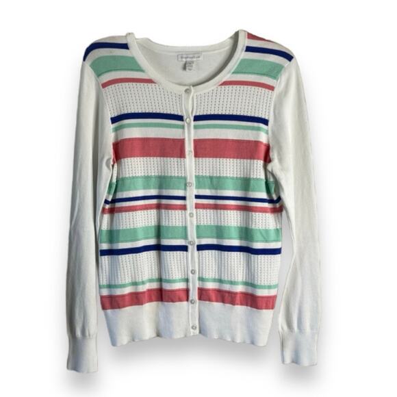 80s Vintage Charter Club knit sweater - Picture 1 of 6